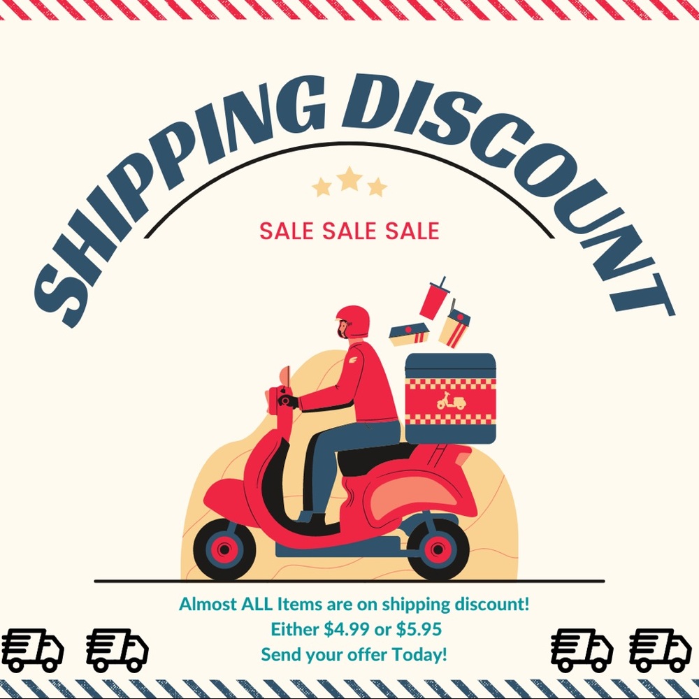 All Items are on Shipping Discount 🚛🎁📦